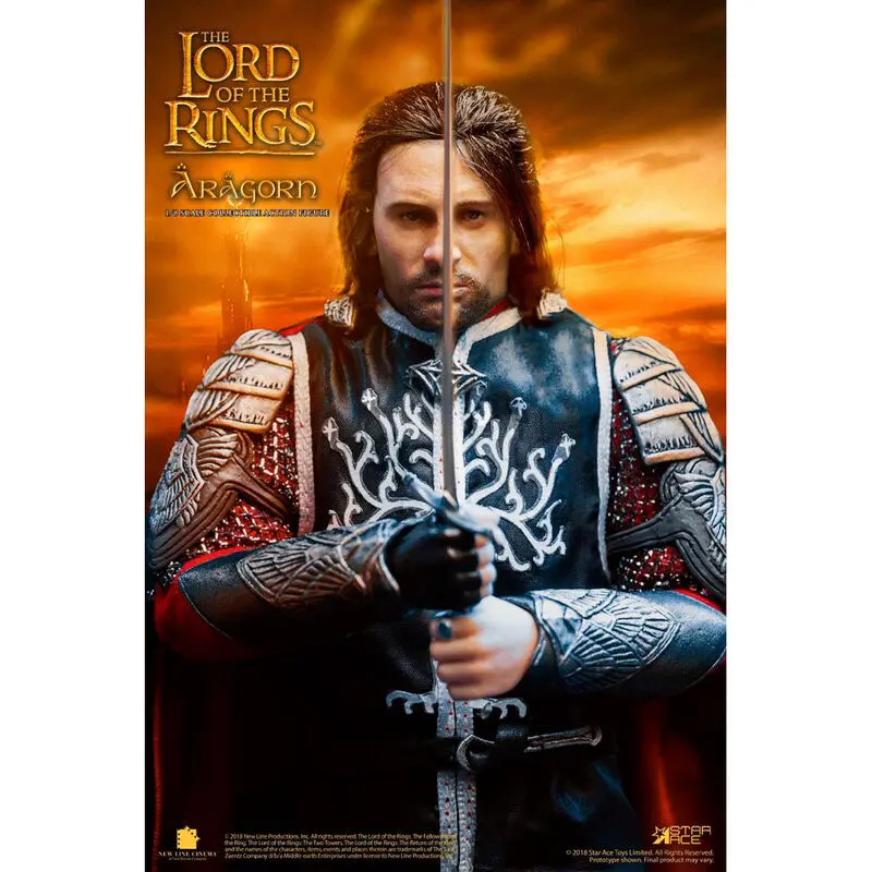 The Lord of the Rings Aragorn Real Master figure 23cm product photo