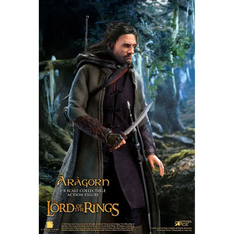 Lord of the Rings Real Master Series Action Figure 1/8 Aragon Special Version 23 cm product photo