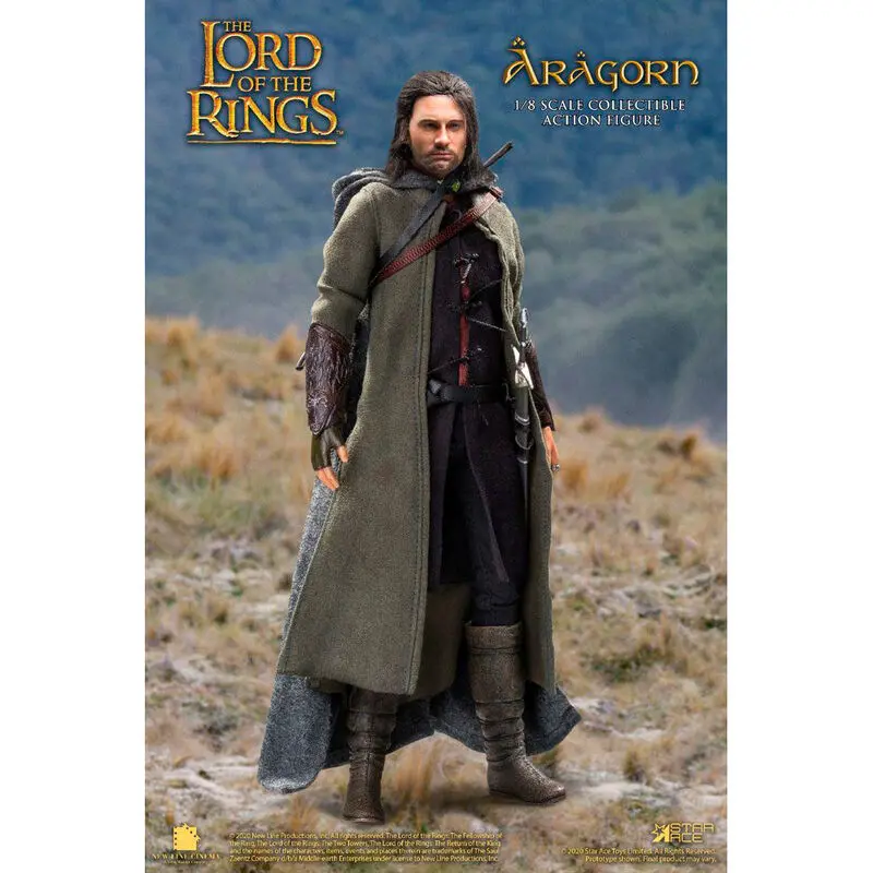 Lord of the Rings Real Master Series Action Figure 1/8 Aragon Special Version 23 cm product photo