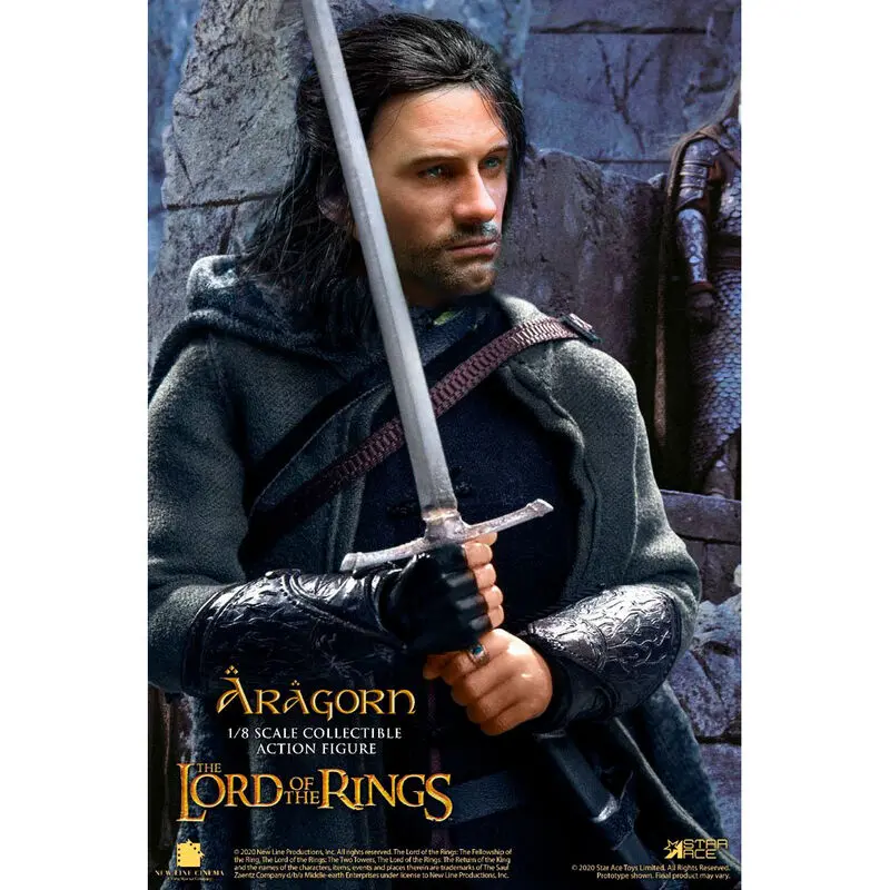 Lord of the Rings Real Master Series Action Figure 1/8 Aragon Special Version 23 cm product photo