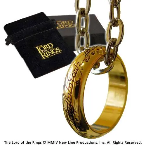 Lord of the Rings Ring The One Ring (gold plated) product photo