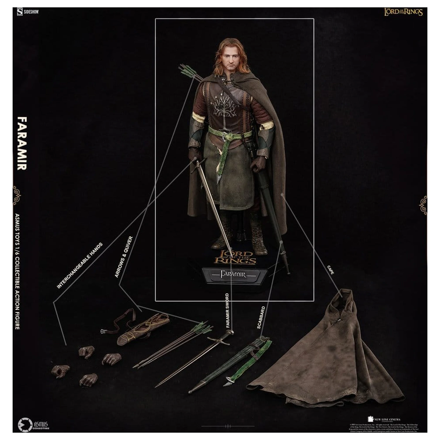 The Lord of the Rings Action Figure 1/6 Faramir 30 cm product photo