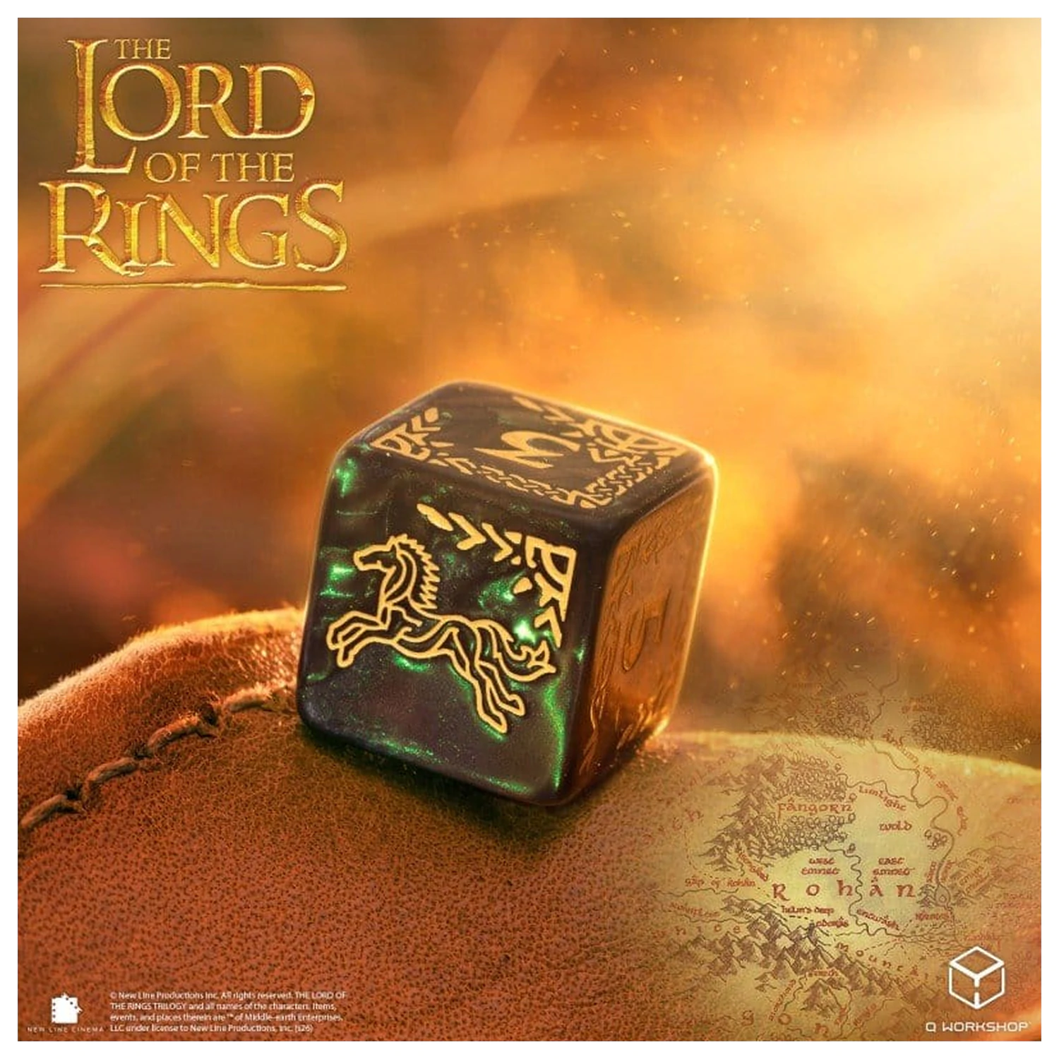 The Lord of the Rings: 10 D6 Dice Set Rohan product photo