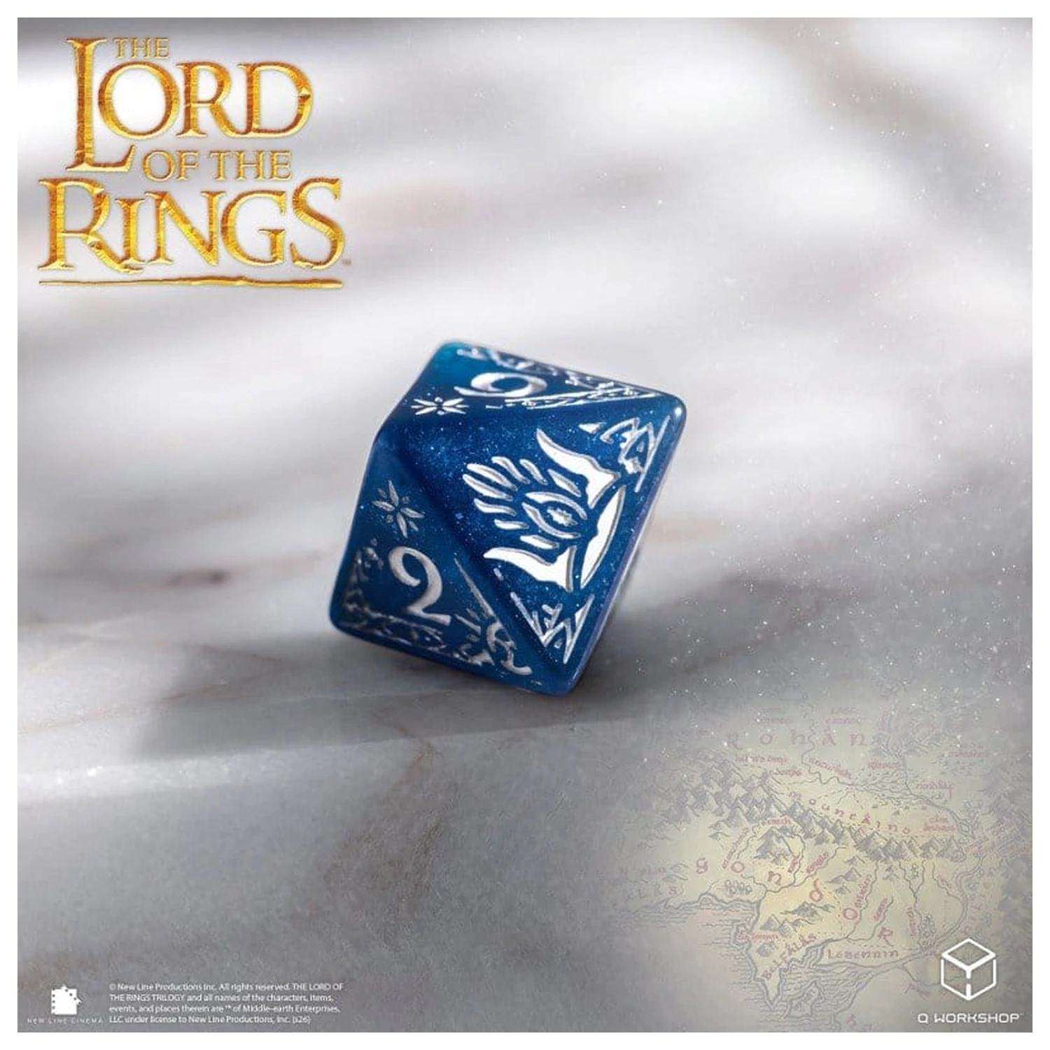The Lord of the Rings Dice Set of 7 Gondor product photo