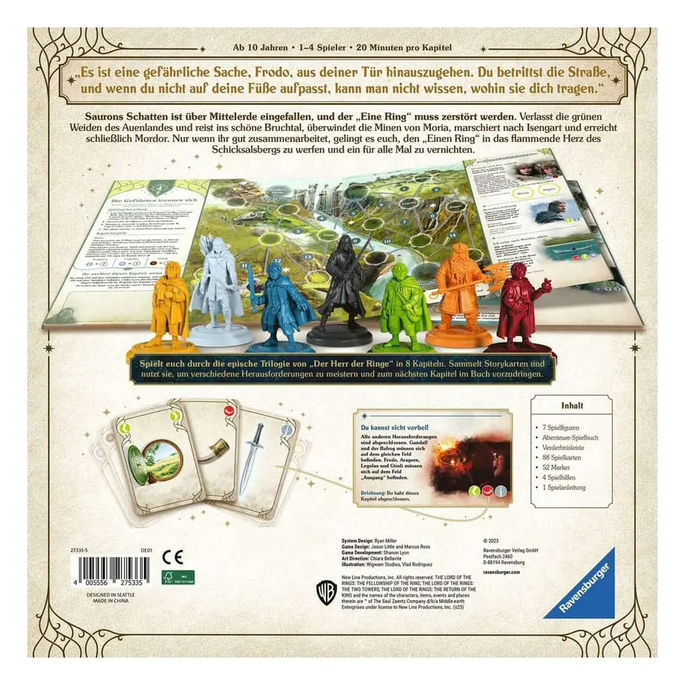The Lord of the Rings Adventure Book Game *German Edition* product photo
