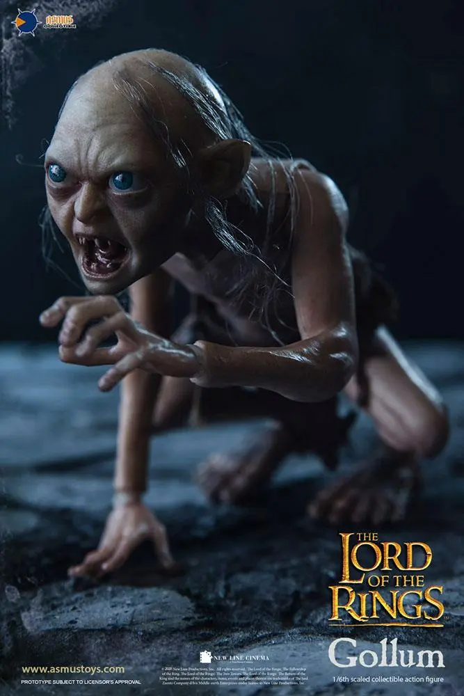 Lord of the Rings Action Figure 1/6 Gollum 19 cm termékfotó