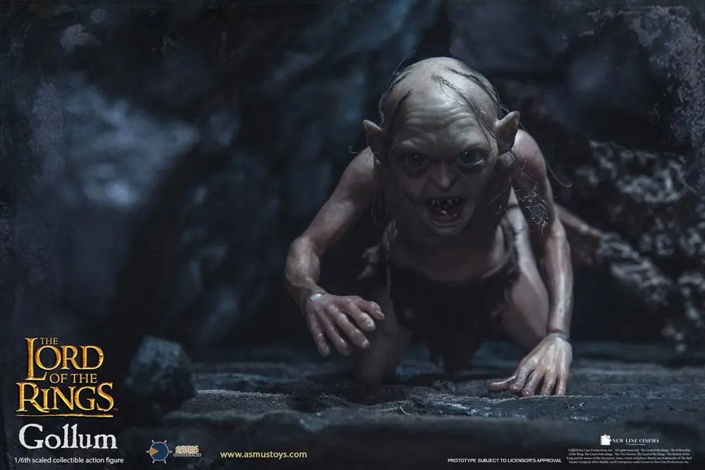 Lord of the Rings Action Figure 1/6 Gollum 19 cm termékfotó