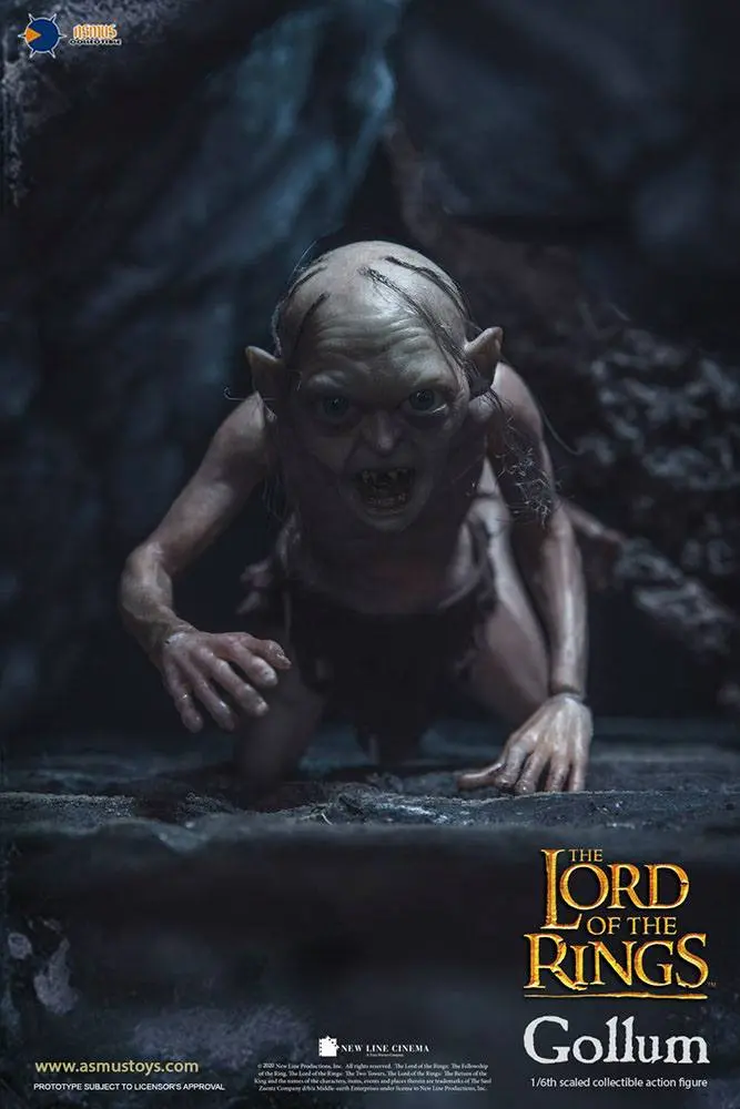 Lord of the Rings Action Figure 1/6 Gollum 19 cm termékfotó