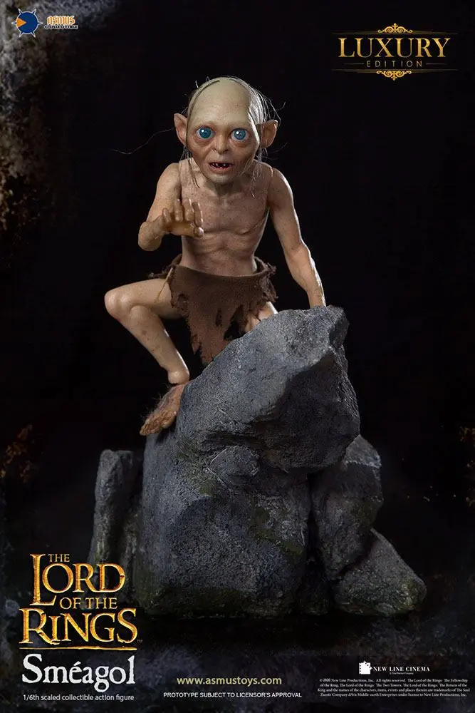 Lord of the Rings Action Figure 1/6 Gollum (Luxury Edition) 19 cm product photo