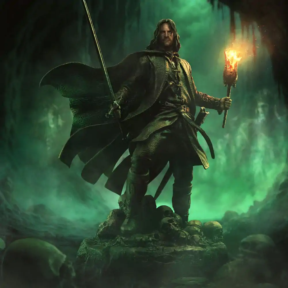 The Lord of the Rings Art Scale Statue 1/10 Aragorn Unleashed 31 cm product photo