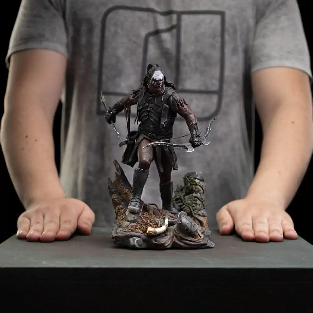 The Lord of the Rings Art Scale Statue 1/10 Lurtz, Uruk-Hai Leader 23 cm termékfotó