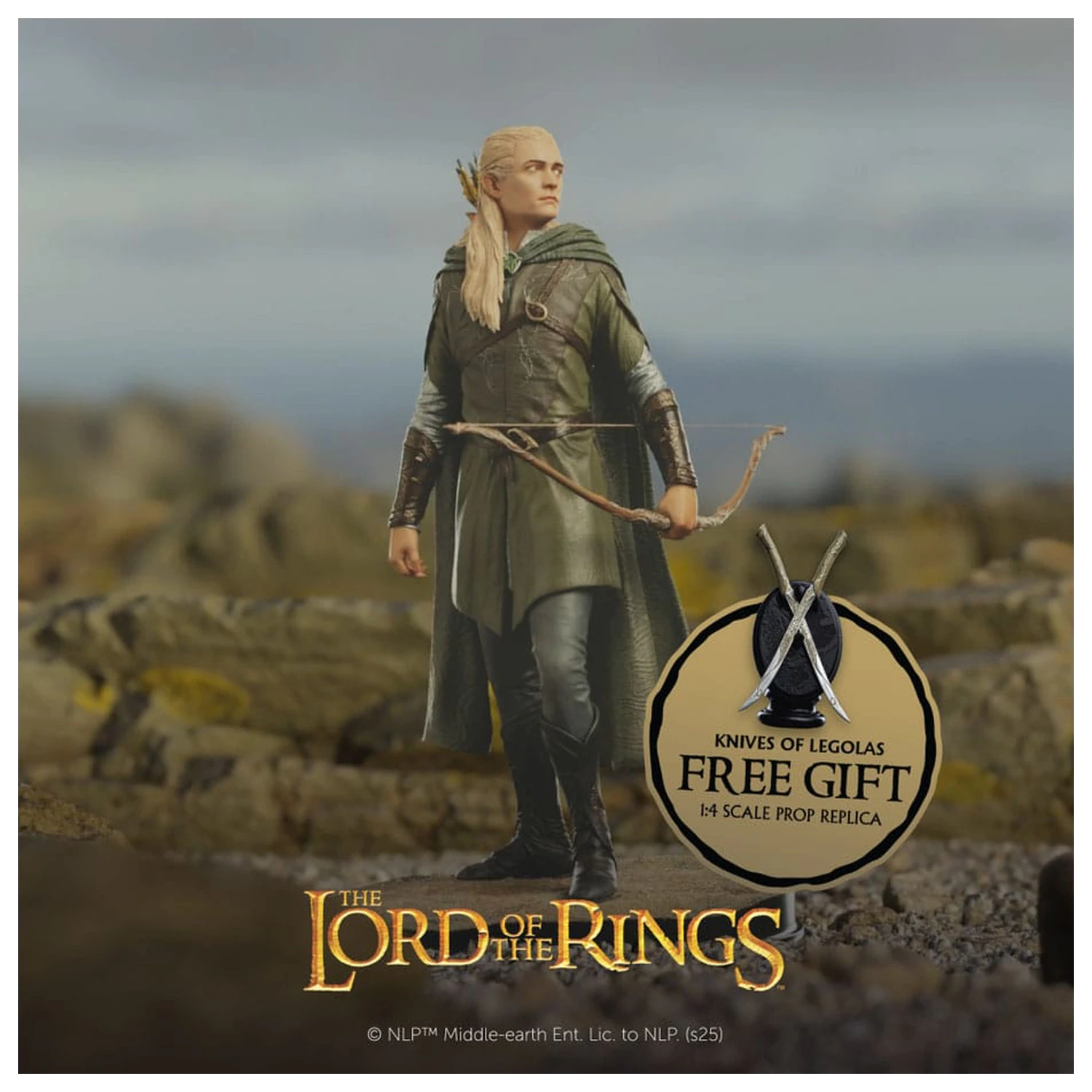 The Lord of the Rings Classic Series Statue 1/6 Legolas, Hunter of the Plains Limited Edition 32 cm product photo