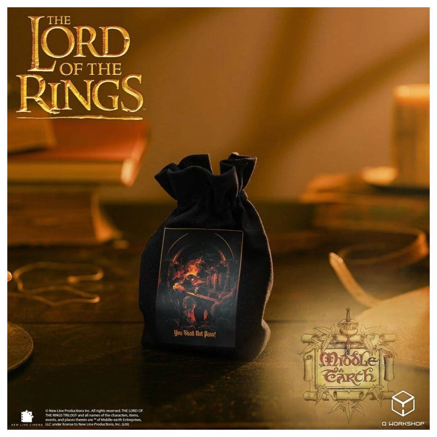 The Lord of the Rings Dice Pouch Bridge of Khazad-dûm product photo