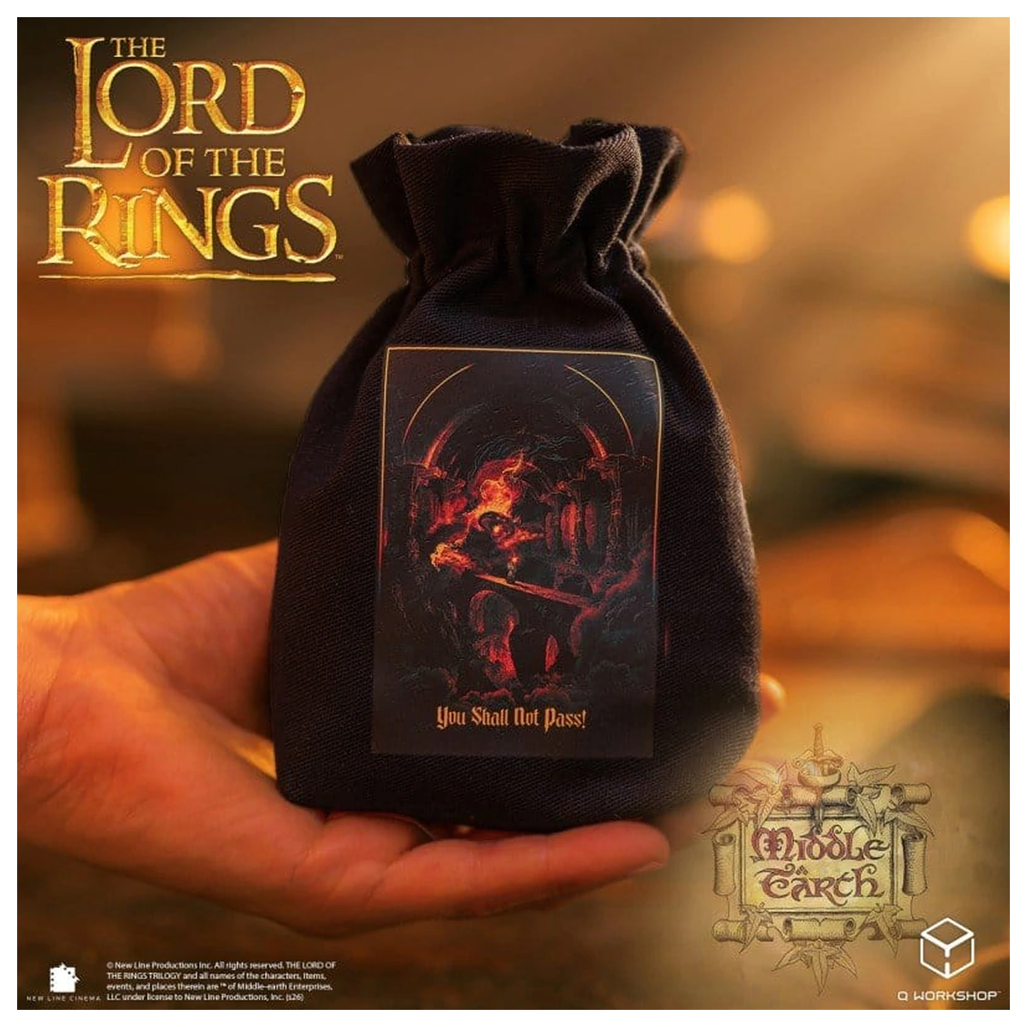 The Lord of the Rings Dice Pouch Bridge of Khazad-dûm product photo