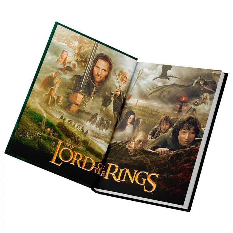 Lord of the Rings Notebook with Light One Ring To Rule Them All product photo