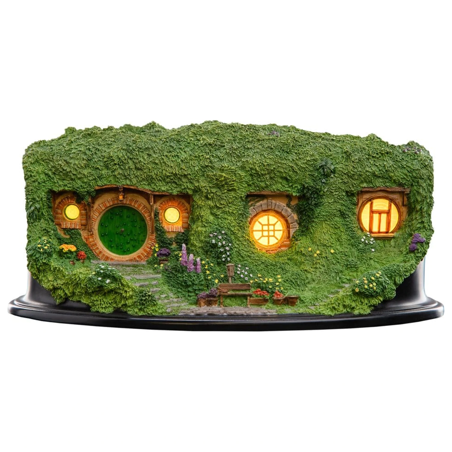 The Lord of the Rings Environment Hobbit Hole - Bag End - Illuminated Edition 7 cm product photo