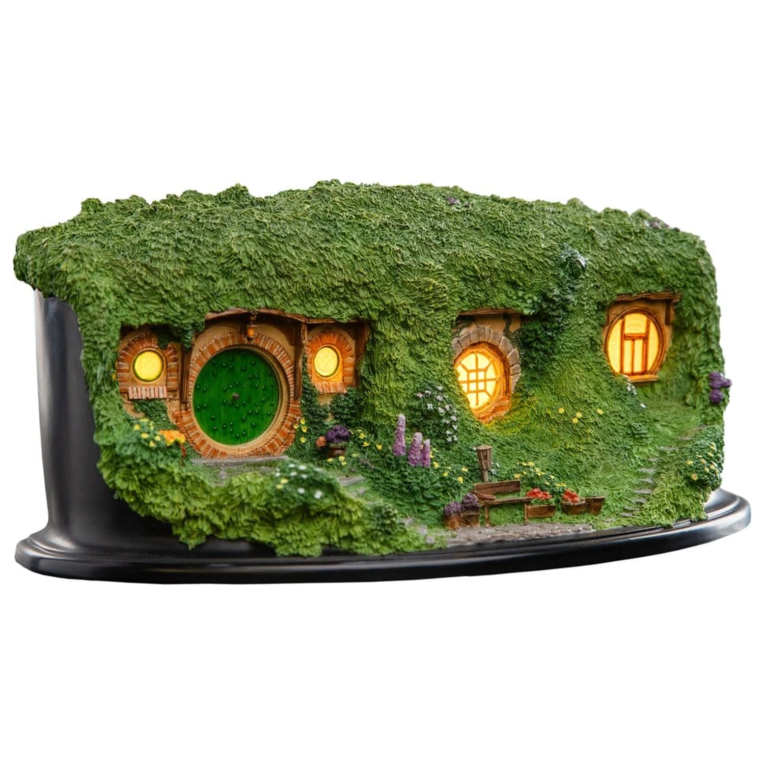 The Lord of the Rings Environment Hobbit Hole - Bag End - Illuminated Edition 7 cm product photo