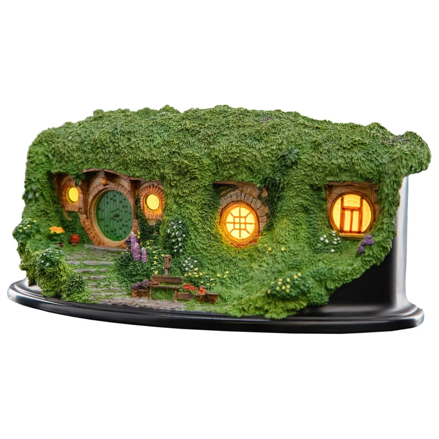 The Lord of the Rings Environment Hobbit Hole - Bag End - Illuminated Edition 7 cm product photo