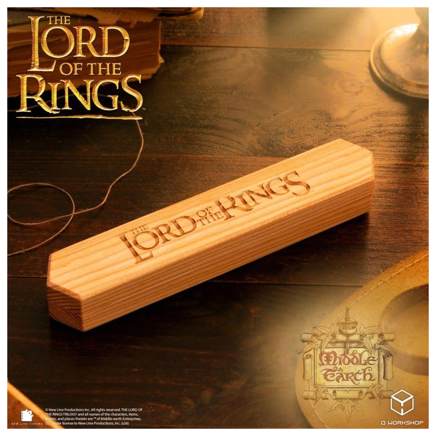 The Lord of the Rings Wooden Dice Box Larch product photo