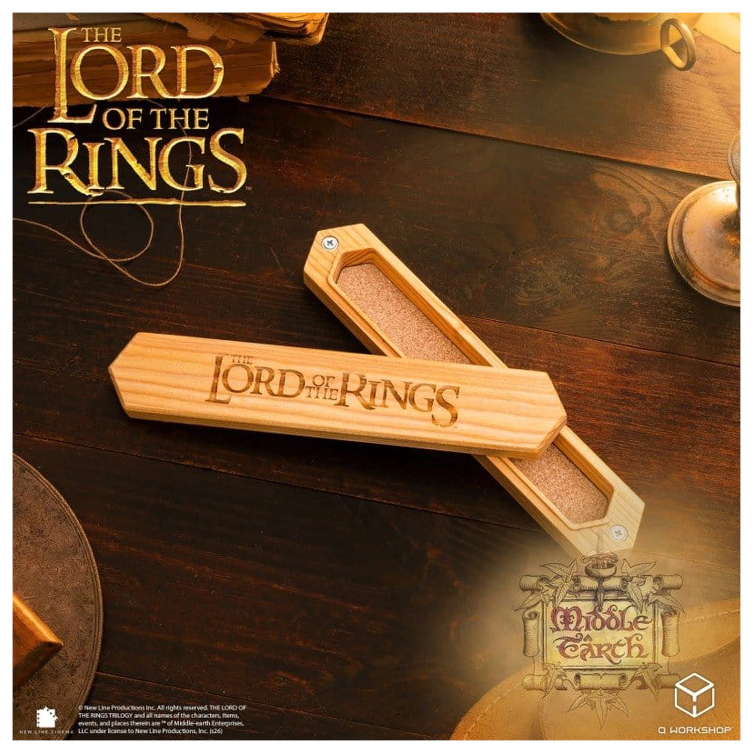 The Lord of the Rings Wooden Dice Box Larch product photo