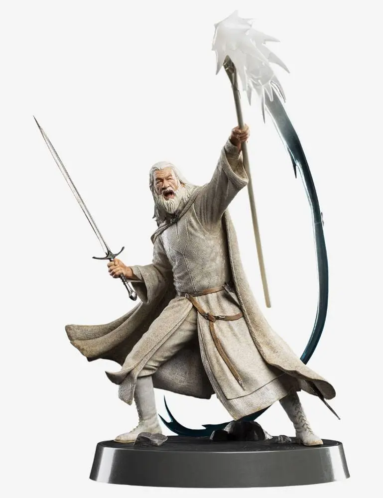 The Lord of the Rings Figures of Fandom PVC Statue Gandalf the White 23 cm product photo