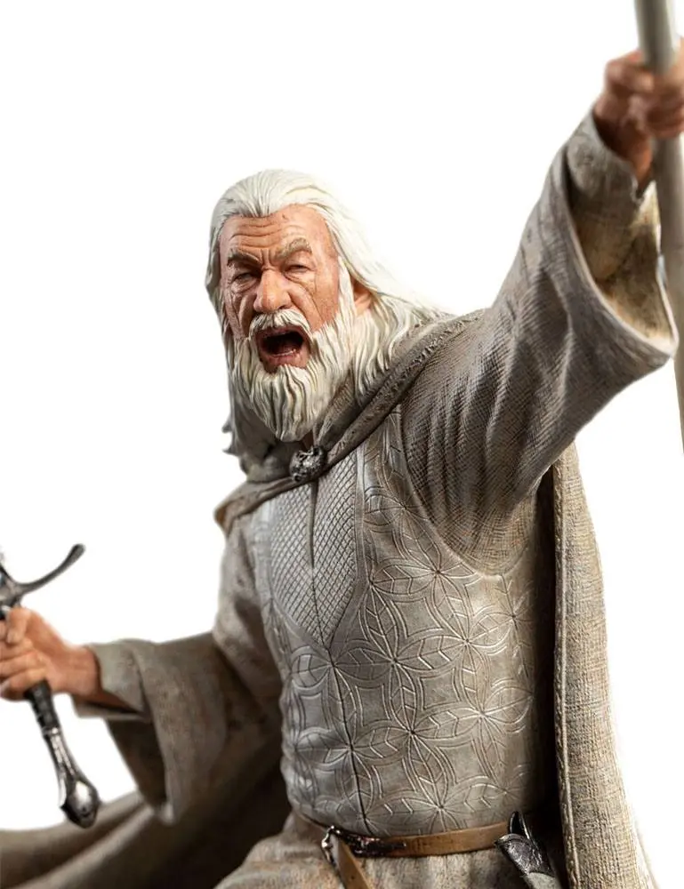 The Lord of the Rings Figures of Fandom PVC Statue Gandalf the White 23 cm product photo