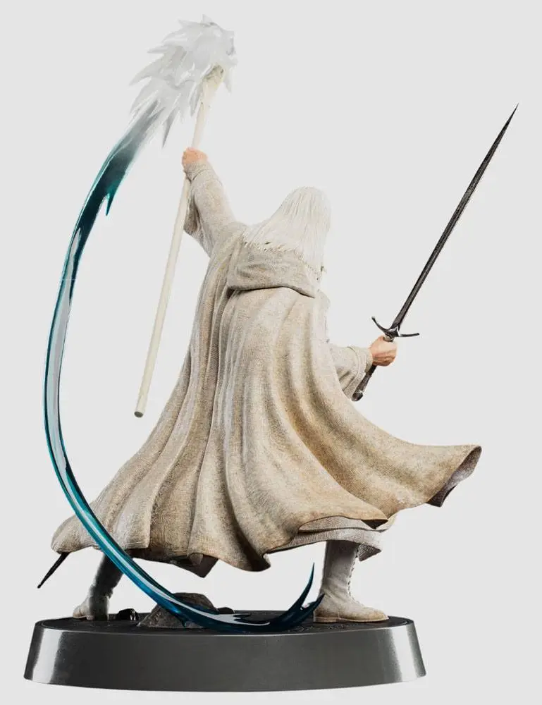 The Lord of the Rings Figures of Fandom PVC Statue Gandalf the White 23 cm product photo