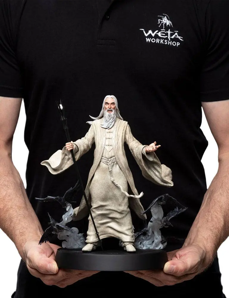 The Lord of the Rings Figures of Fandom PVC Statue Saruman the White 26 cm product photo