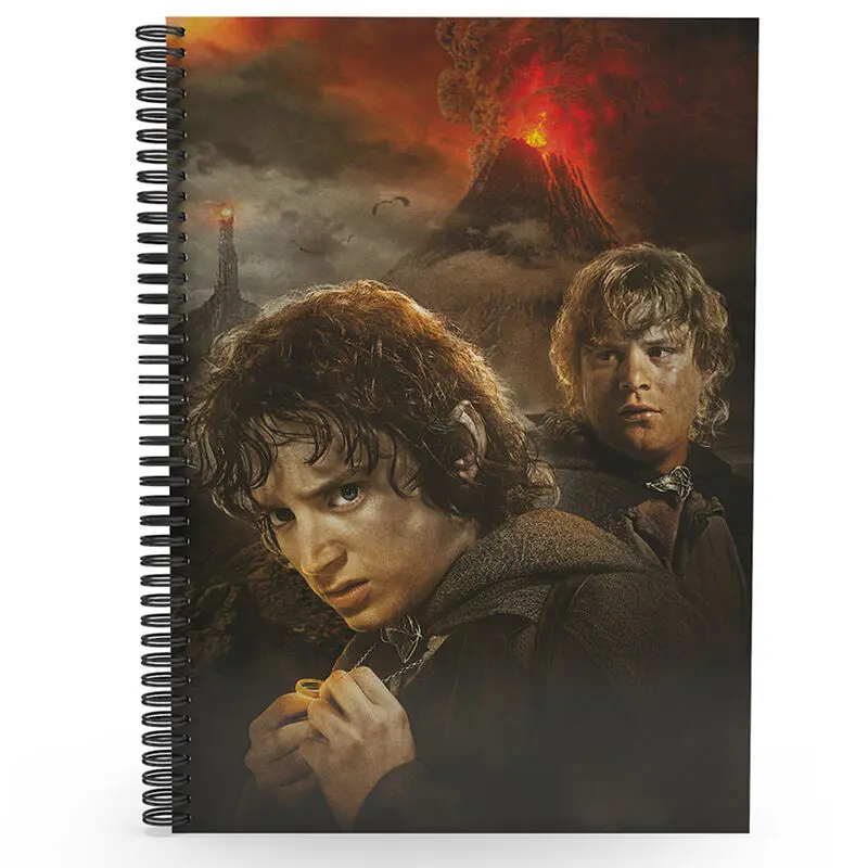 Lord of the Rings Notebook with 3D-Effect Frodo & Sam product photo