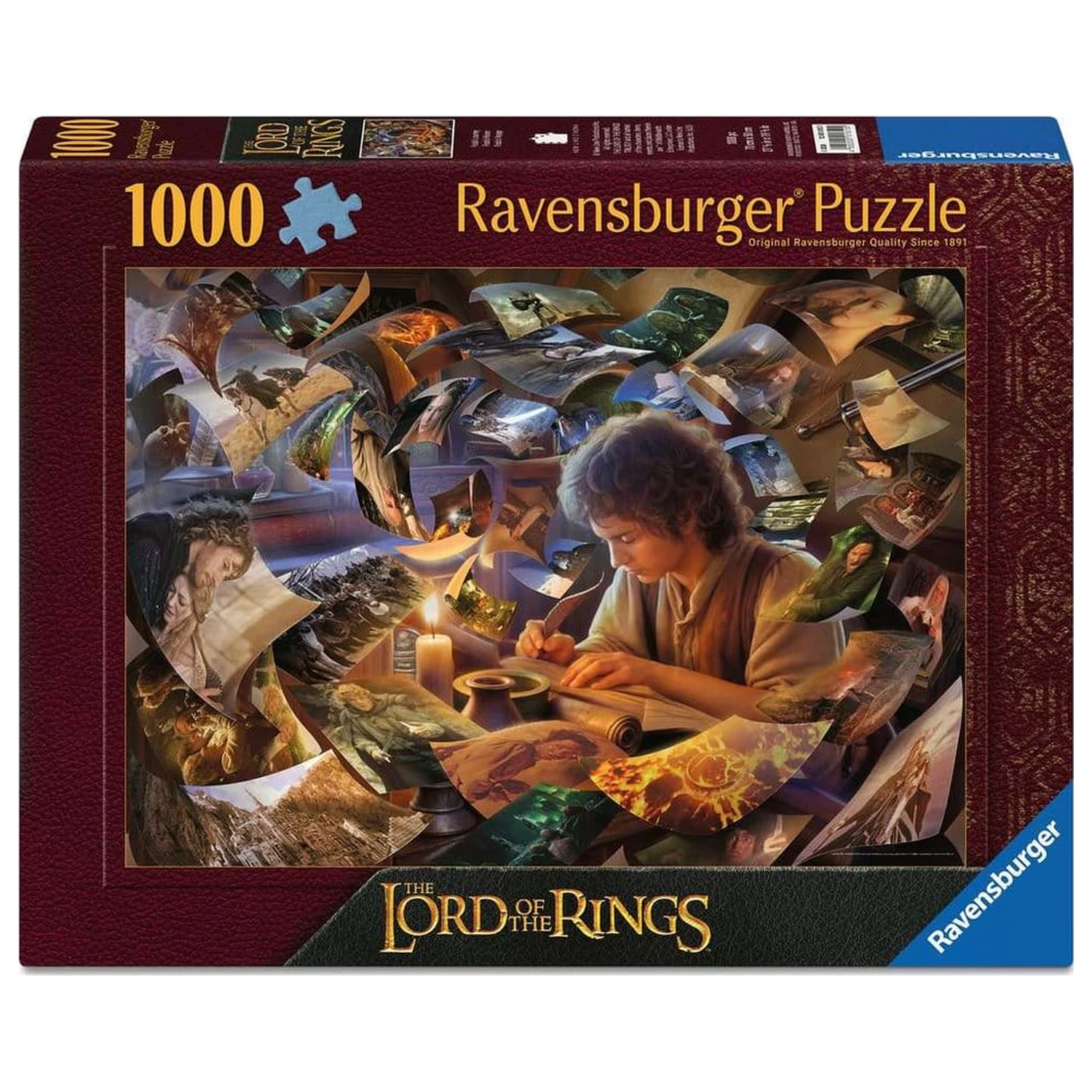 The Lord of the Rings Jigsaw Puzzle Frodo's Journey (1000 Pieces) product photo