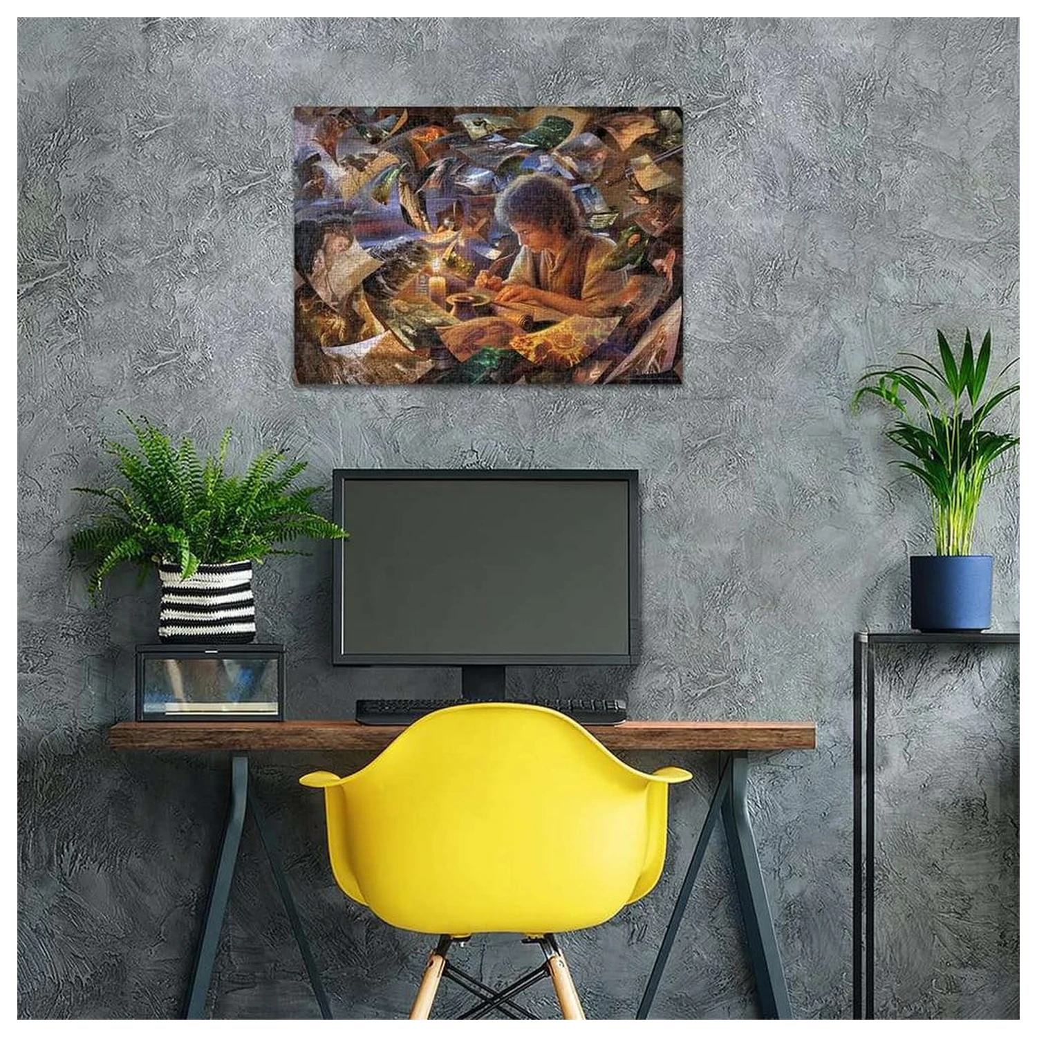 The Lord of the Rings Jigsaw Puzzle Frodo's Journey (1000 Pieces) product photo