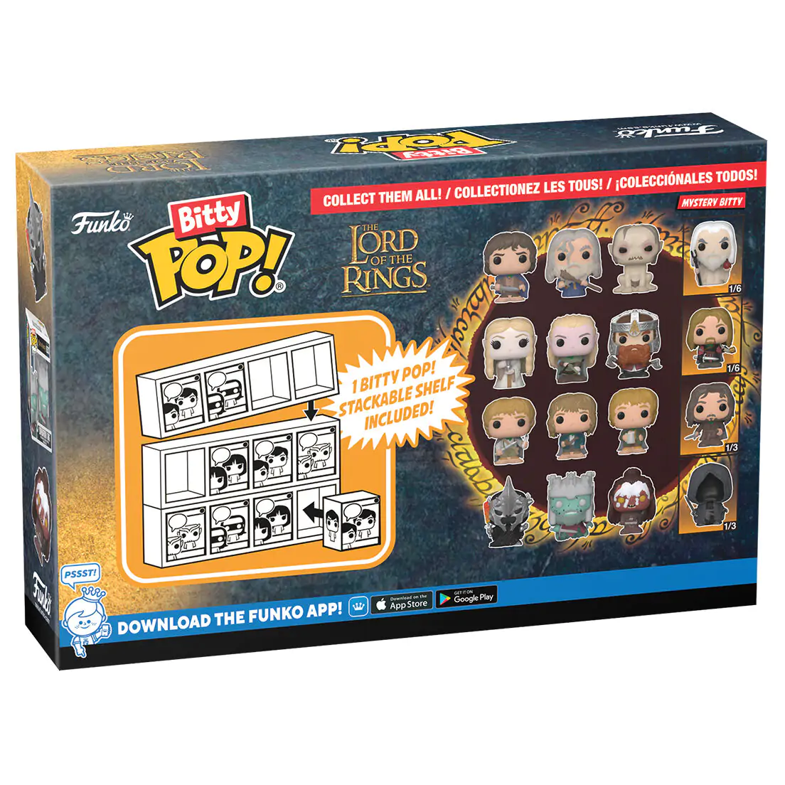 Blister 4 figures Bitty Funko POP The Lord of the Rings Galadriel termékfotó