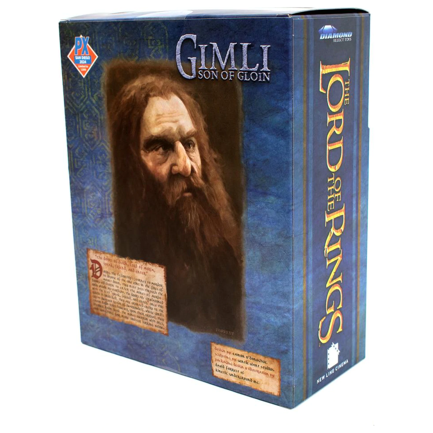 The Lord of the Rings Gimli Action Figure SDCC Exclusive product photo