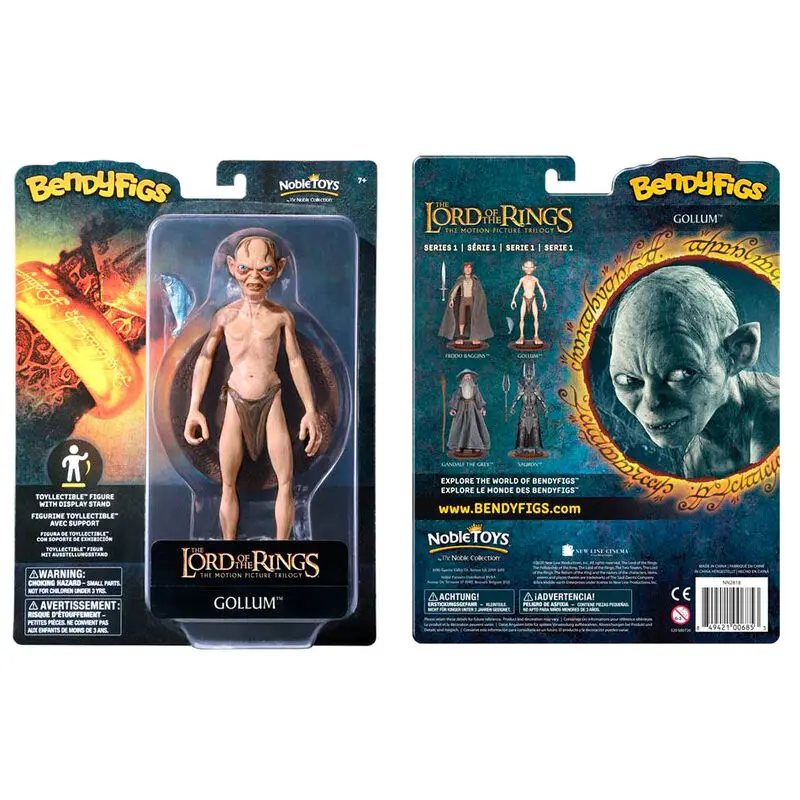 Lord of the Rings Bendyfigs Bendable Figure Gollum 19 cm termékfotó