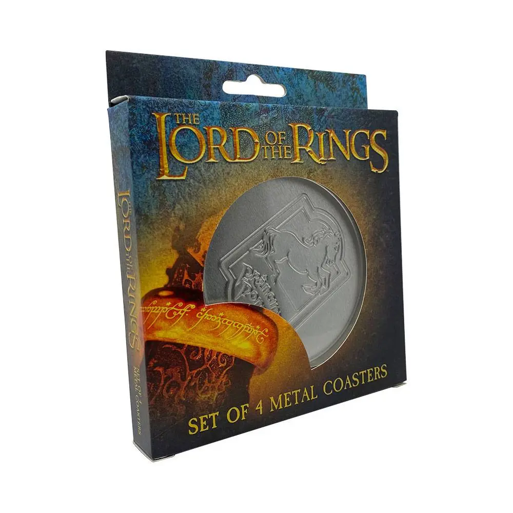 The Lord of the Rings Coaster 4-Pack Green Dragon termékfotó