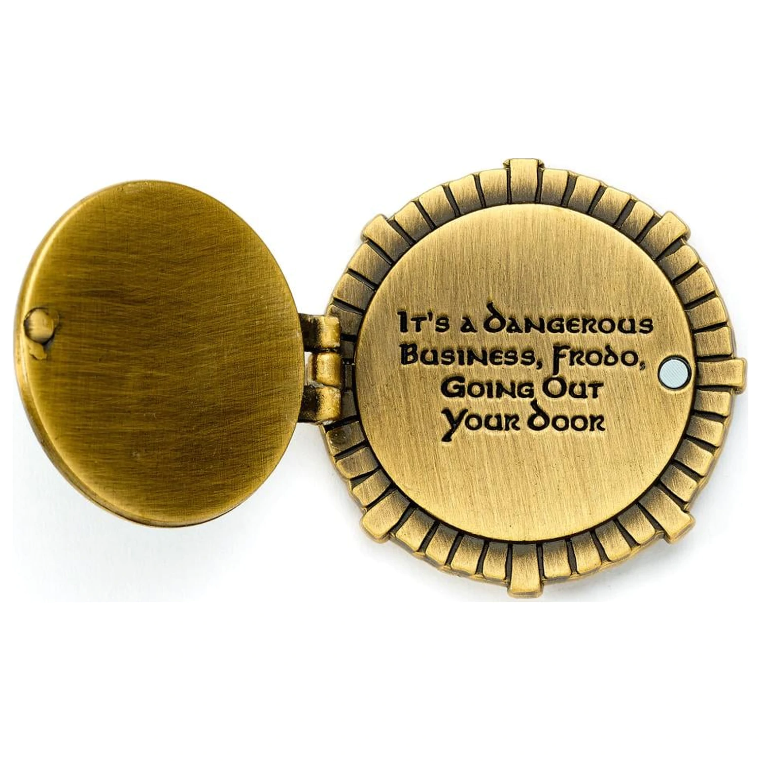 The Lord of the Rings Hobbit Door Pin Badge product photo