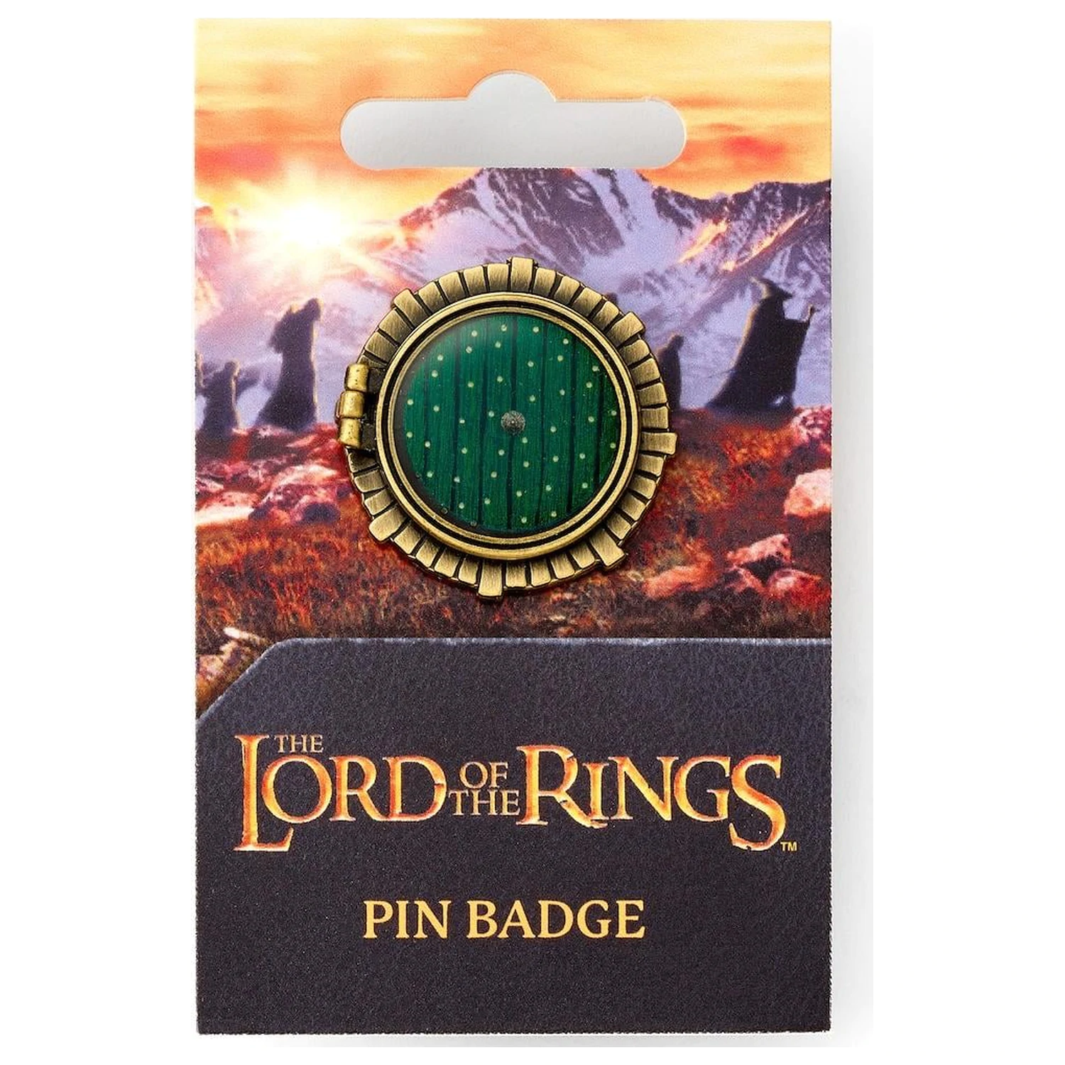 The Lord of the Rings Hobbit Door Pin Badge product photo