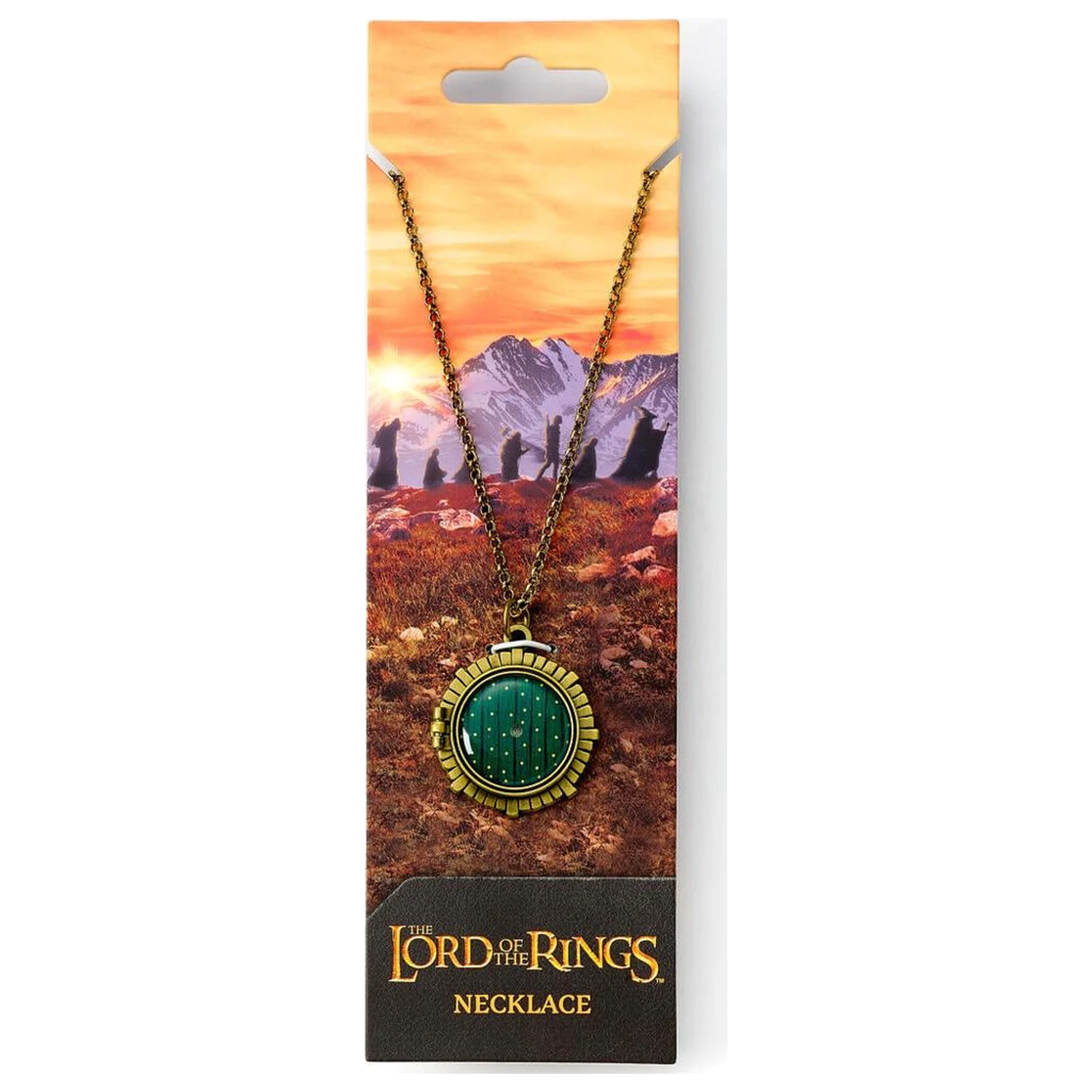 The Lord of The Rings Hobbit Door necklace product photo