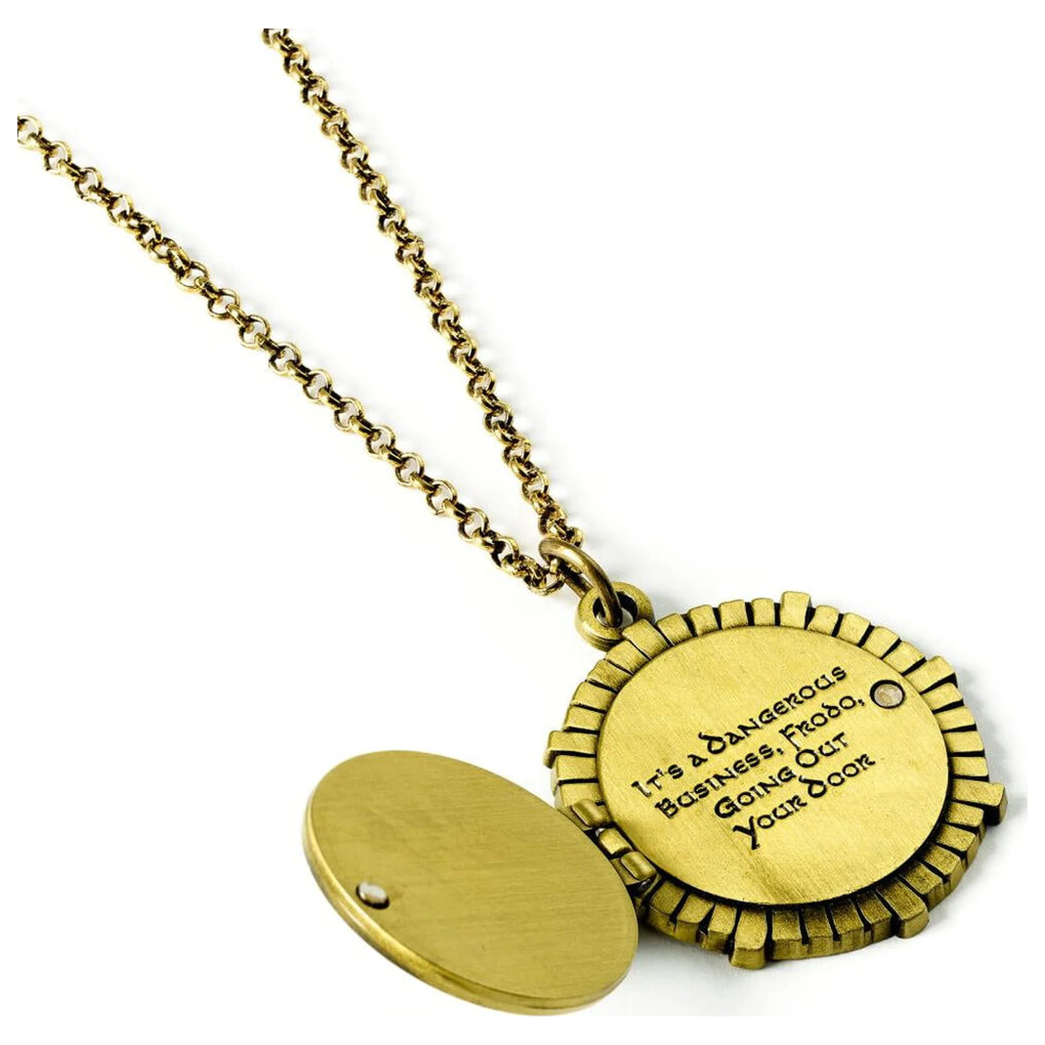 The Lord of The Rings Hobbit Door necklace product photo