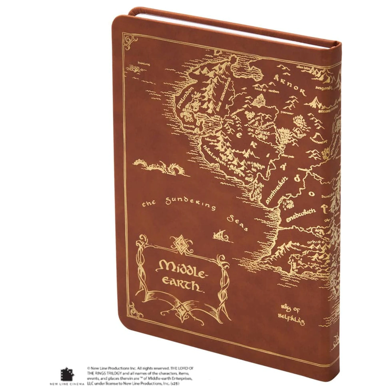 The Lord of the Rings Journal Map of Middle-Earth 240 pages  product photo