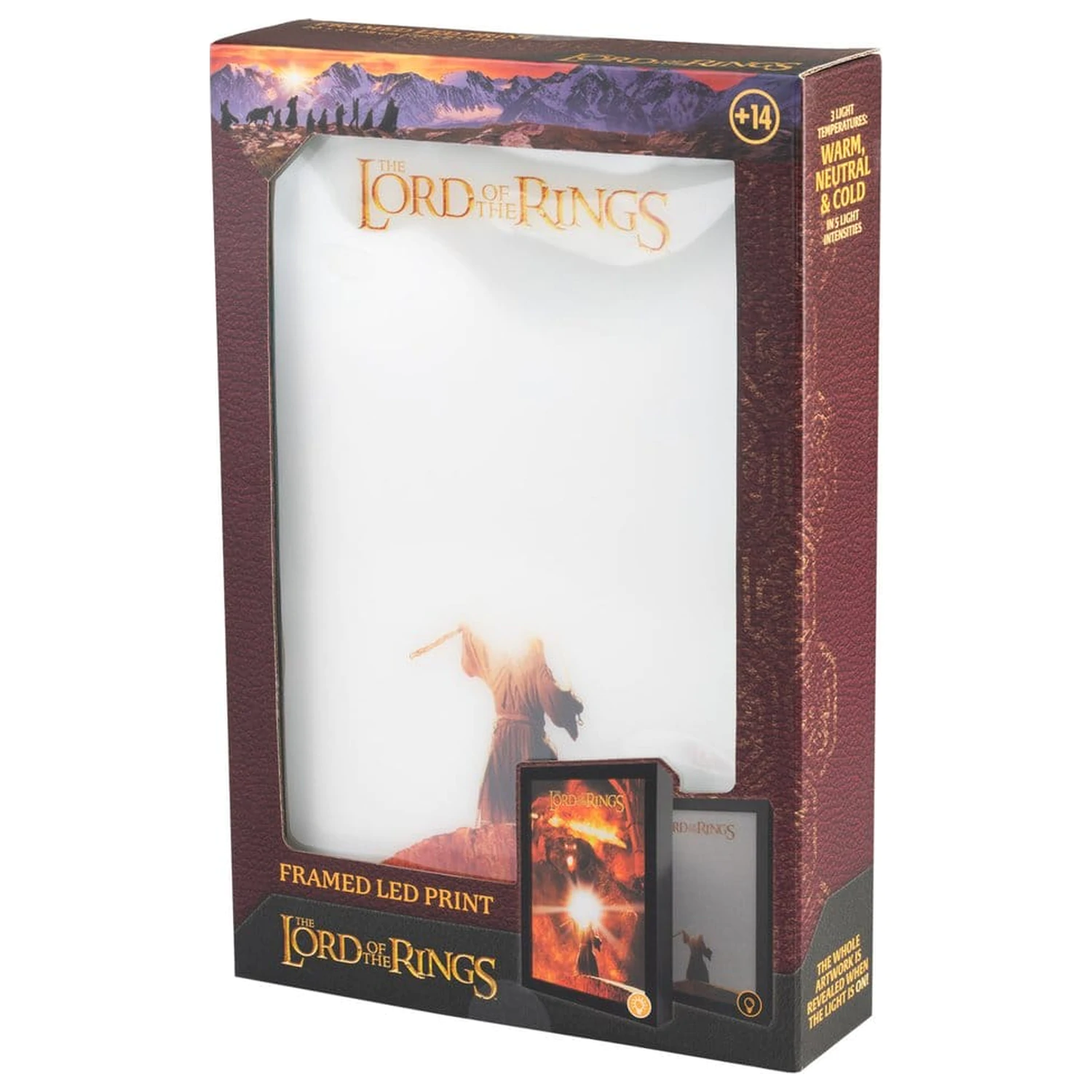 The Lord of the Rings Framed LED Panel 28 x 20 cm product photo