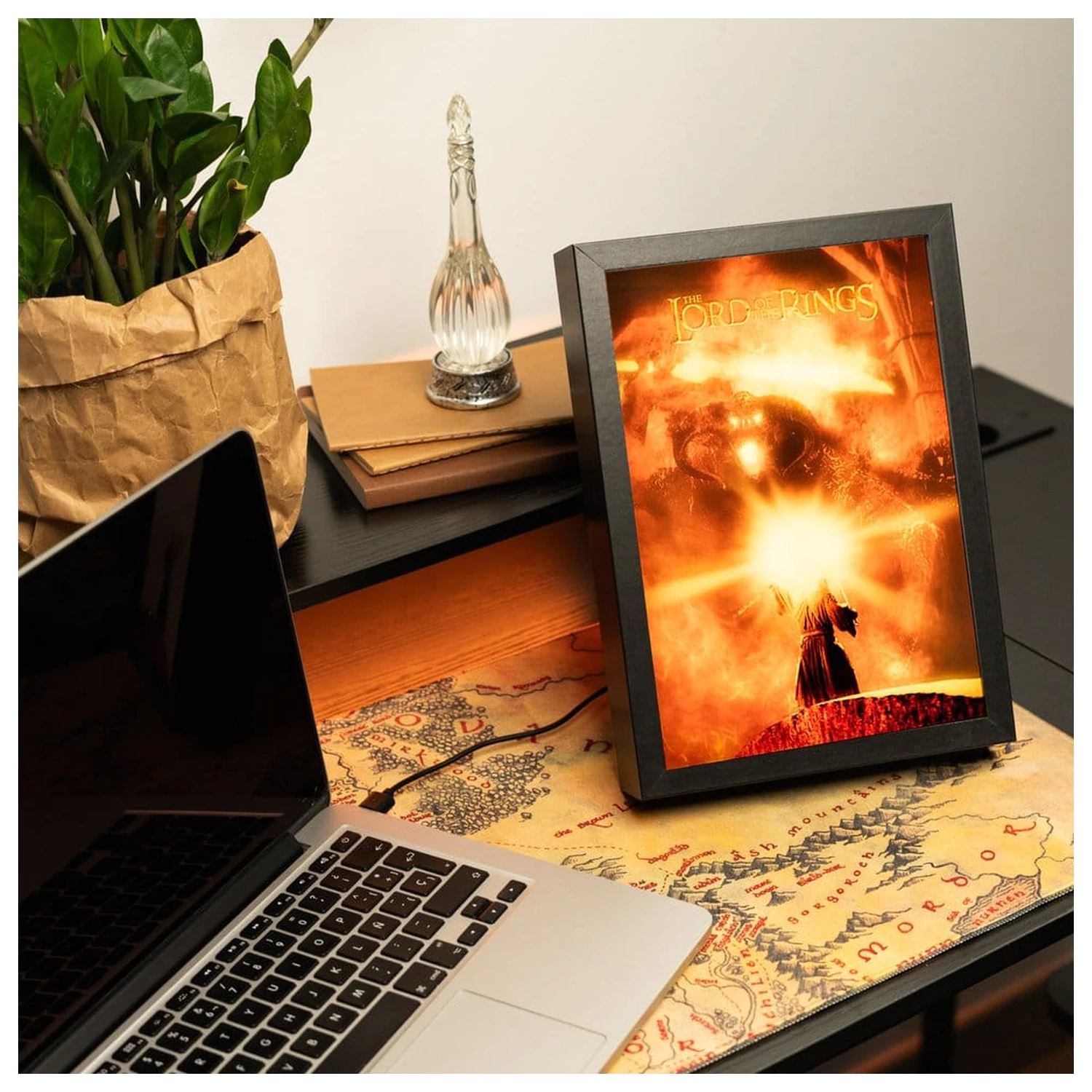 The Lord of the Rings Framed LED Panel 28 x 20 cm product photo