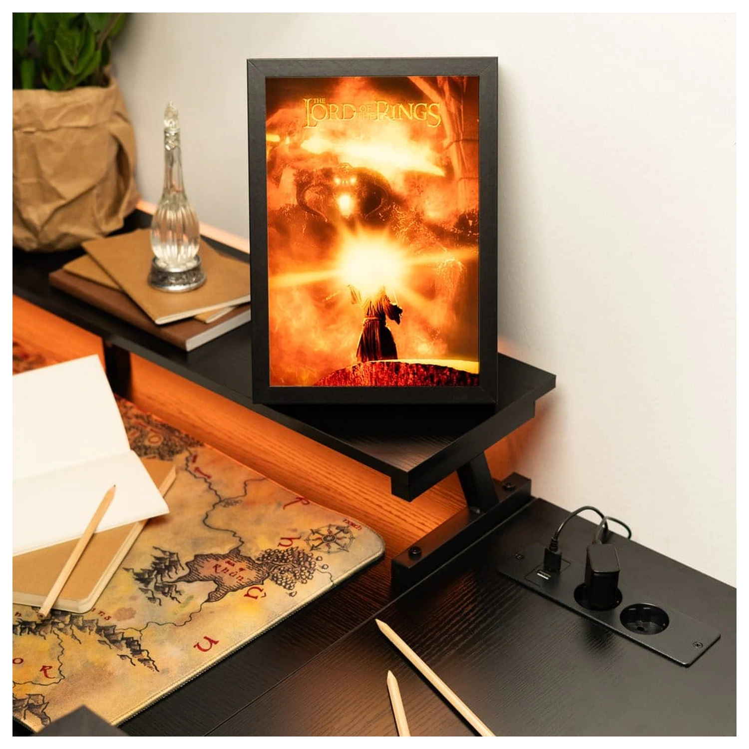 The Lord of the Rings Framed LED Panel 28 x 20 cm product photo