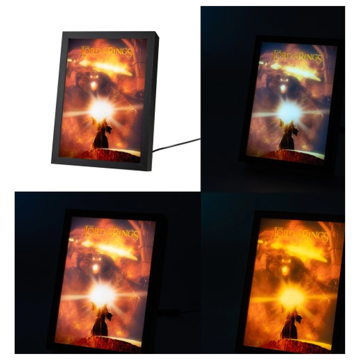 The Lord of the Rings Framed LED Panel 28 x 20 cm product photo