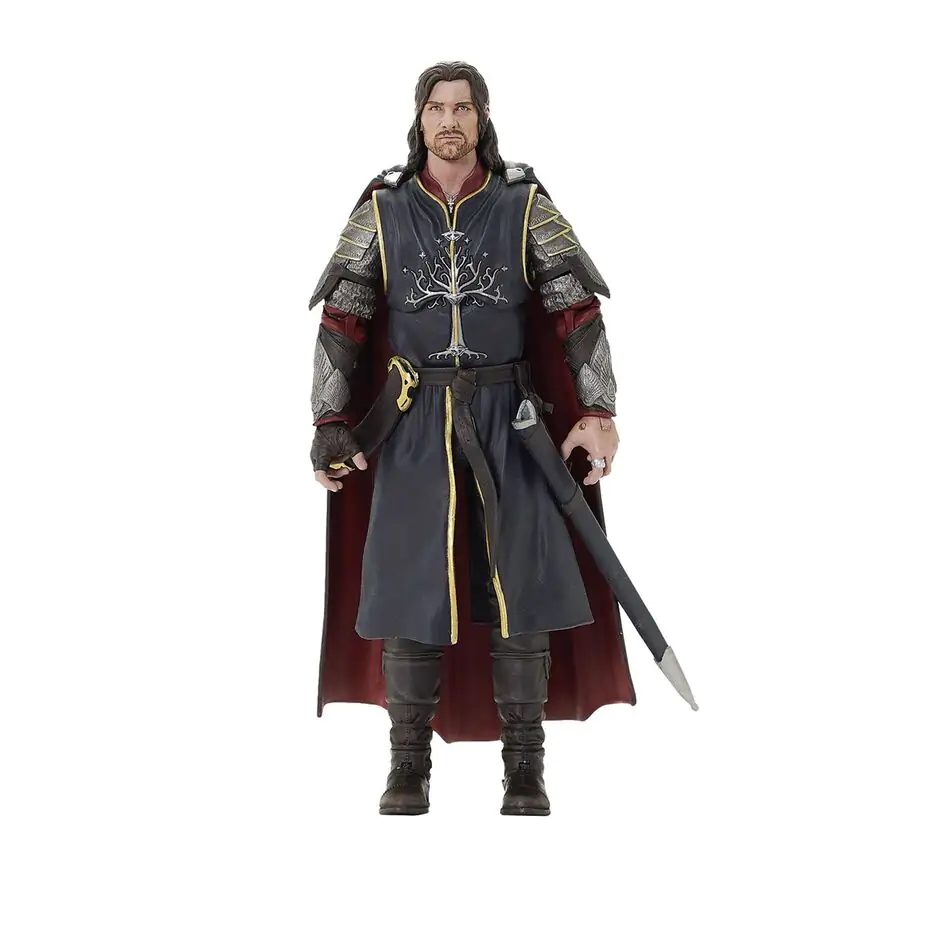 The Lord of the Rings King Aragorn Deluxe figure 18cm product photo