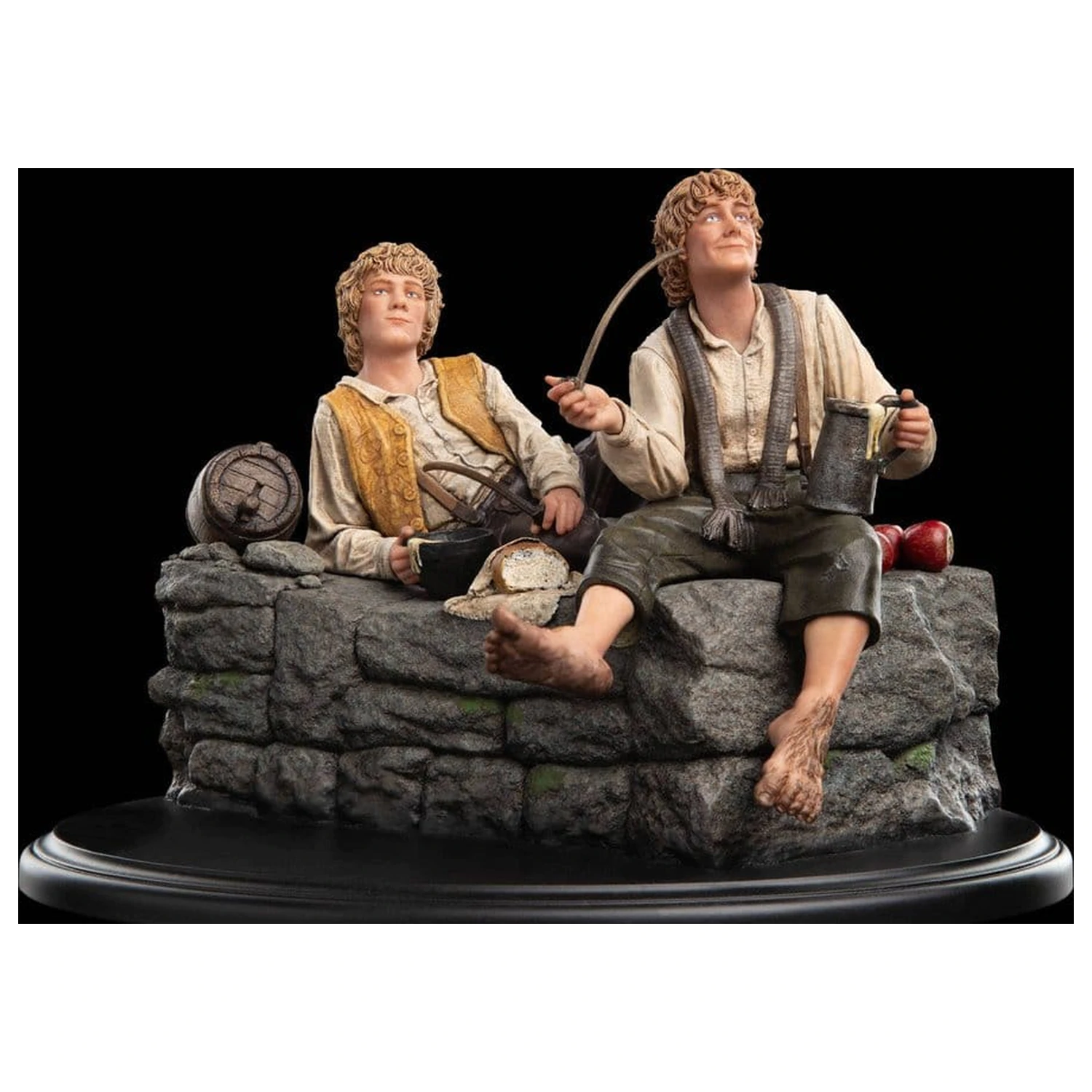 The Lord of the Rings Mini Statue Merry and Pippin 12 cm product photo