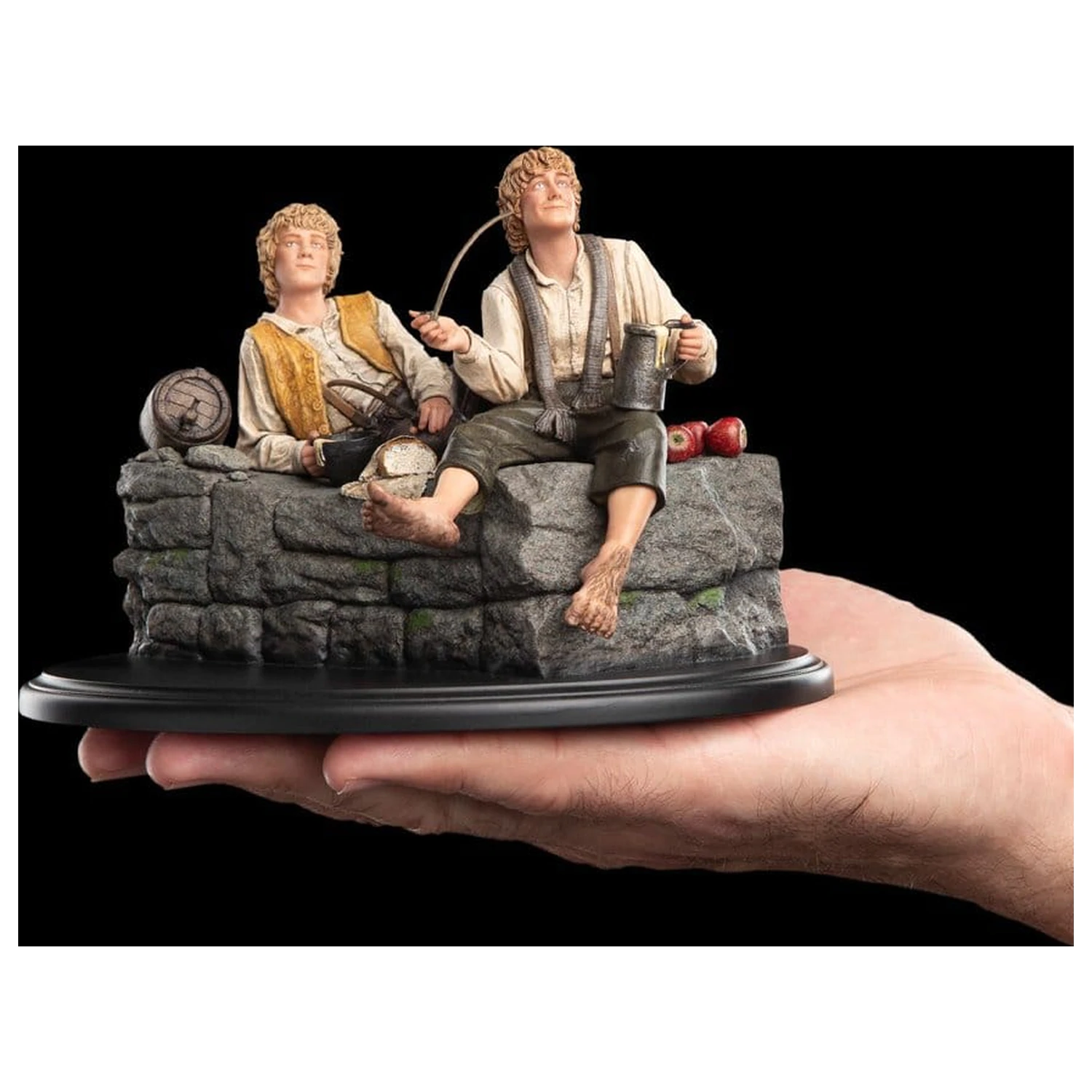 The Lord of the Rings Mini Statue Merry and Pippin 12 cm product photo