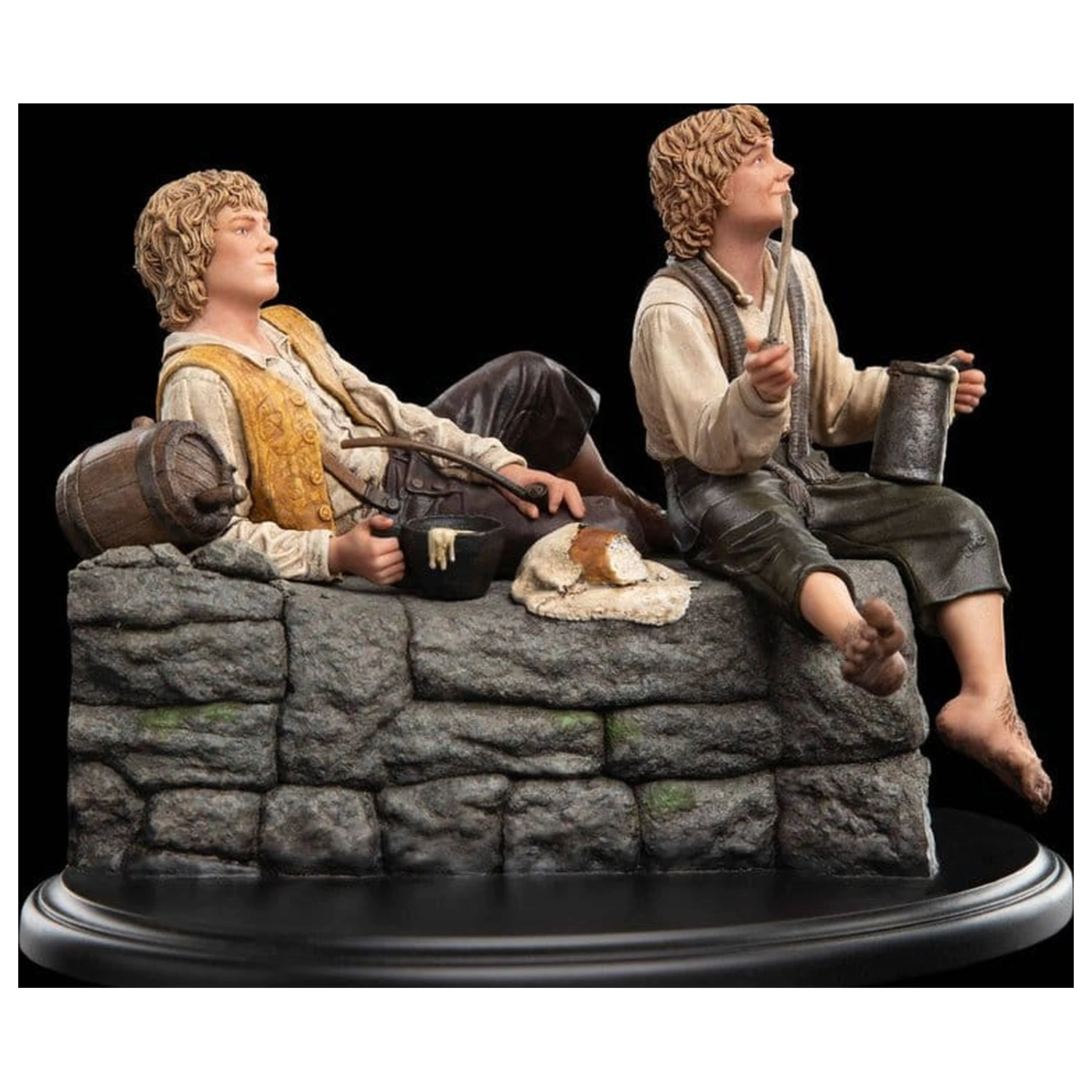 The Lord of the Rings Mini Statue Merry and Pippin 12 cm product photo