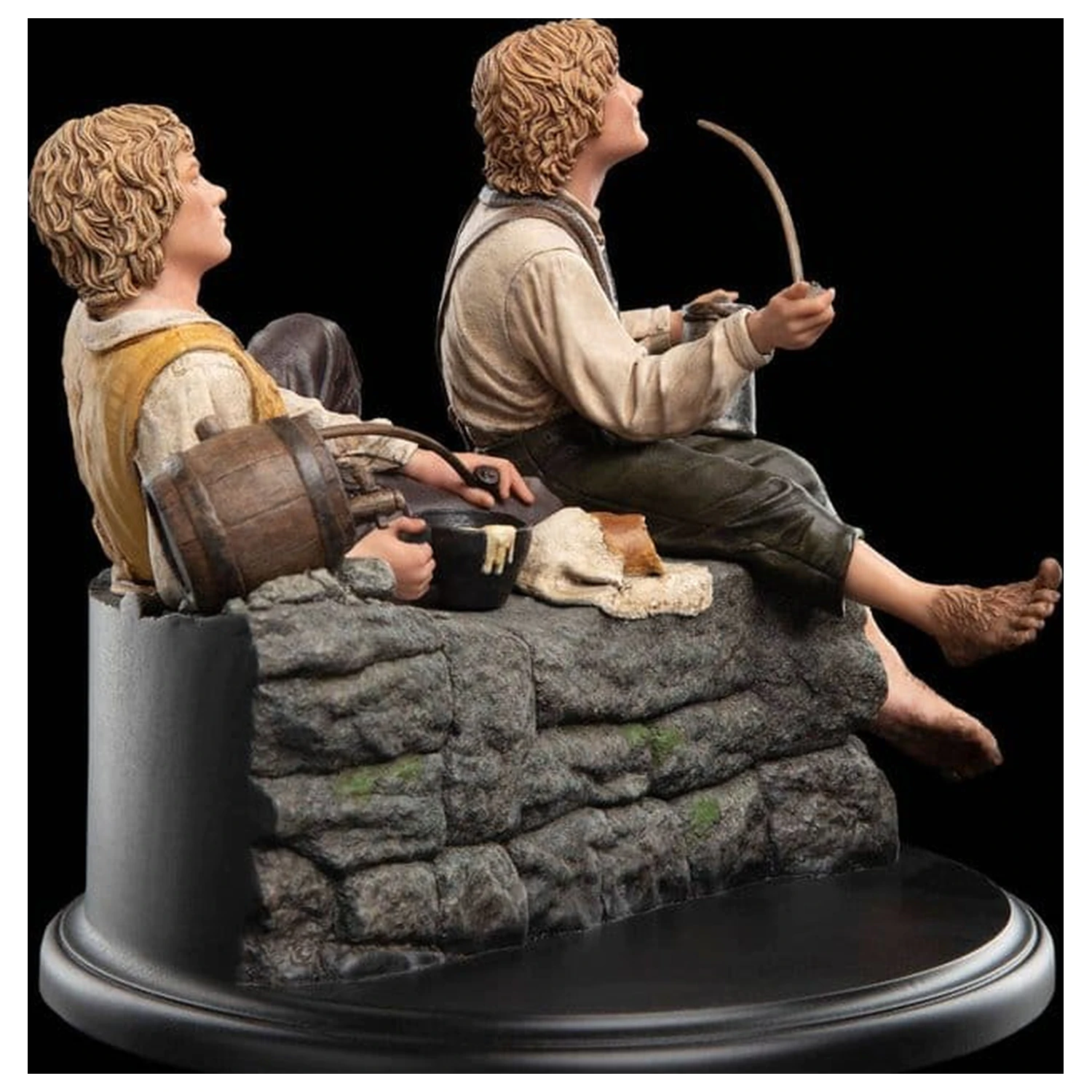 The Lord of the Rings Mini Statue Merry and Pippin 12 cm product photo