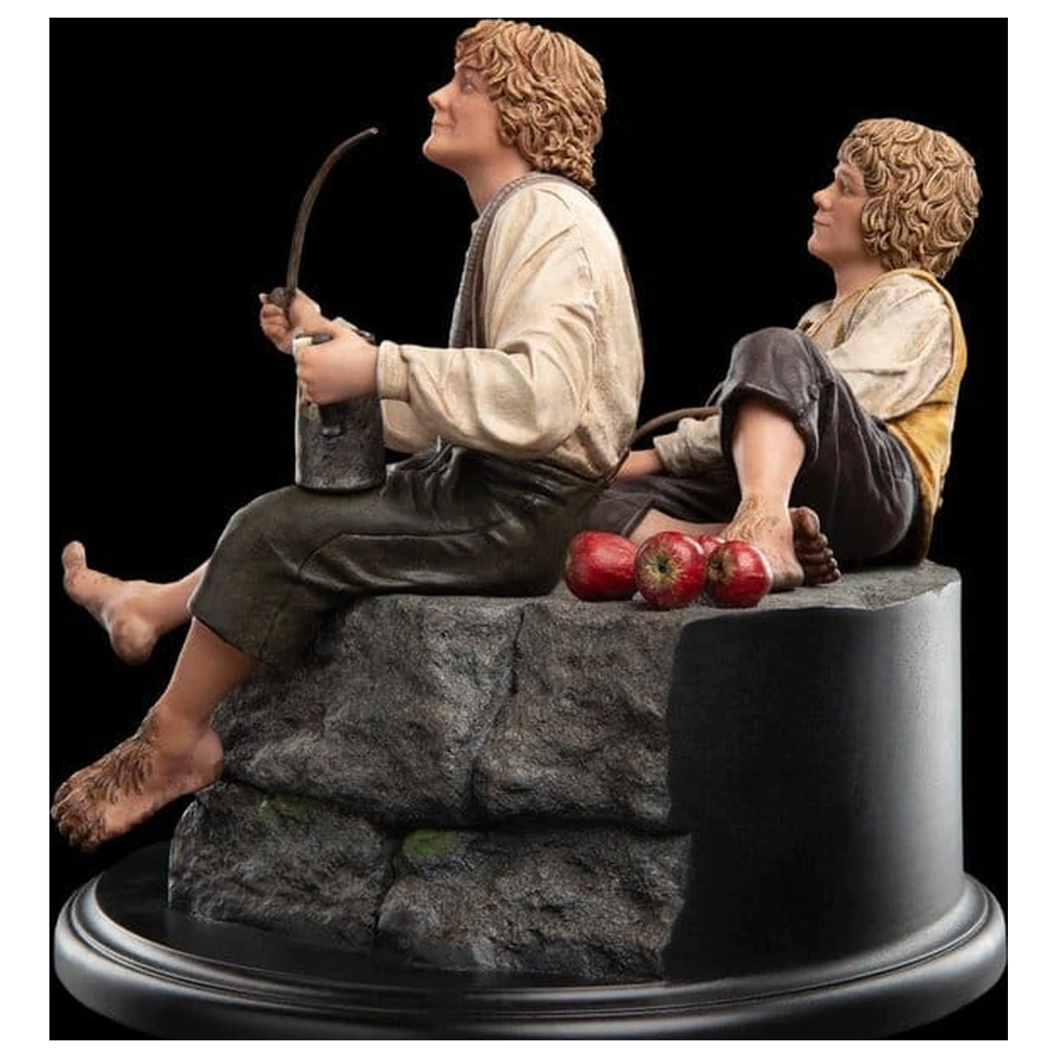 The Lord of the Rings Mini Statue Merry and Pippin 12 cm product photo